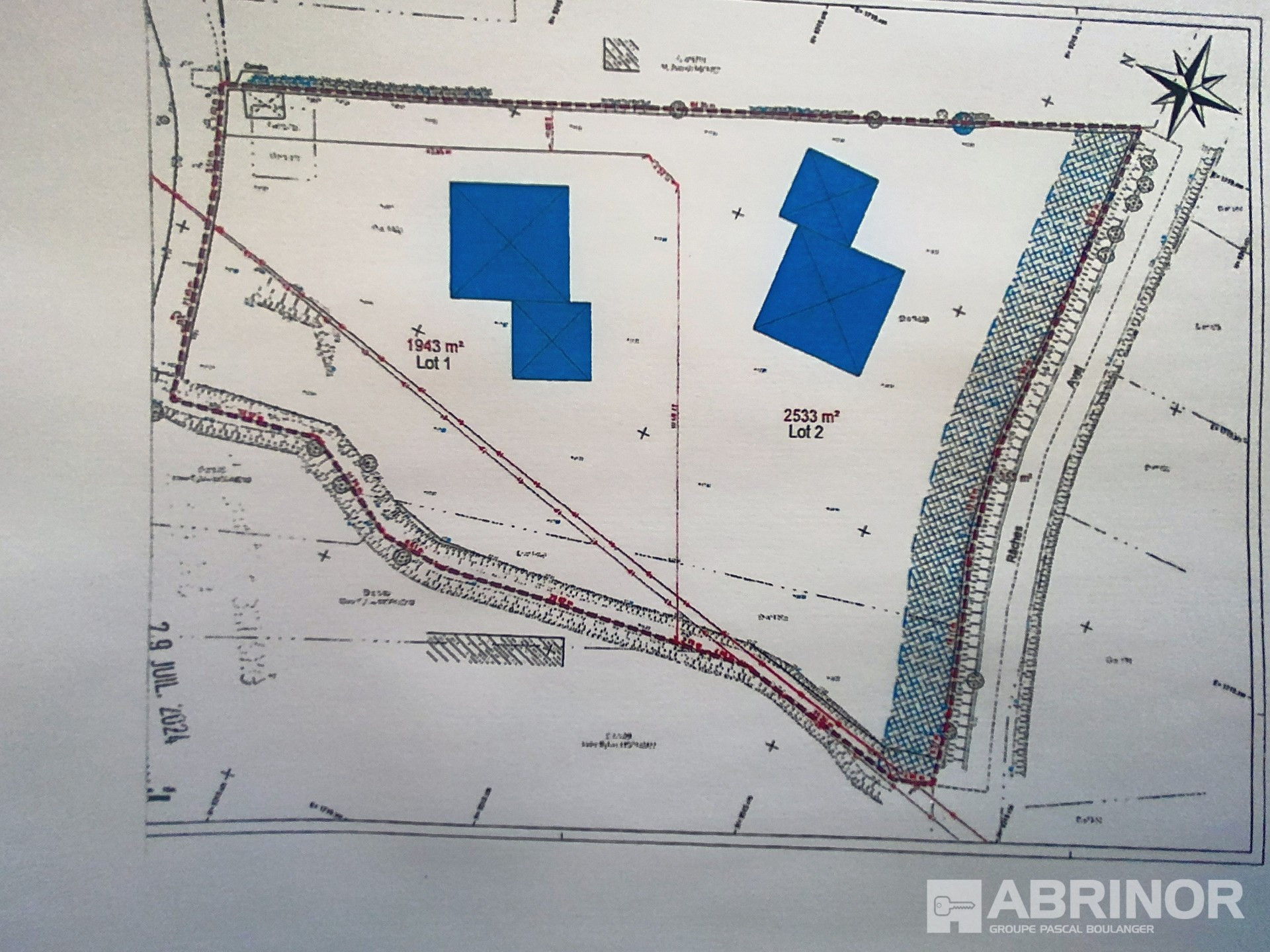 vente terrain MARCHIENNES