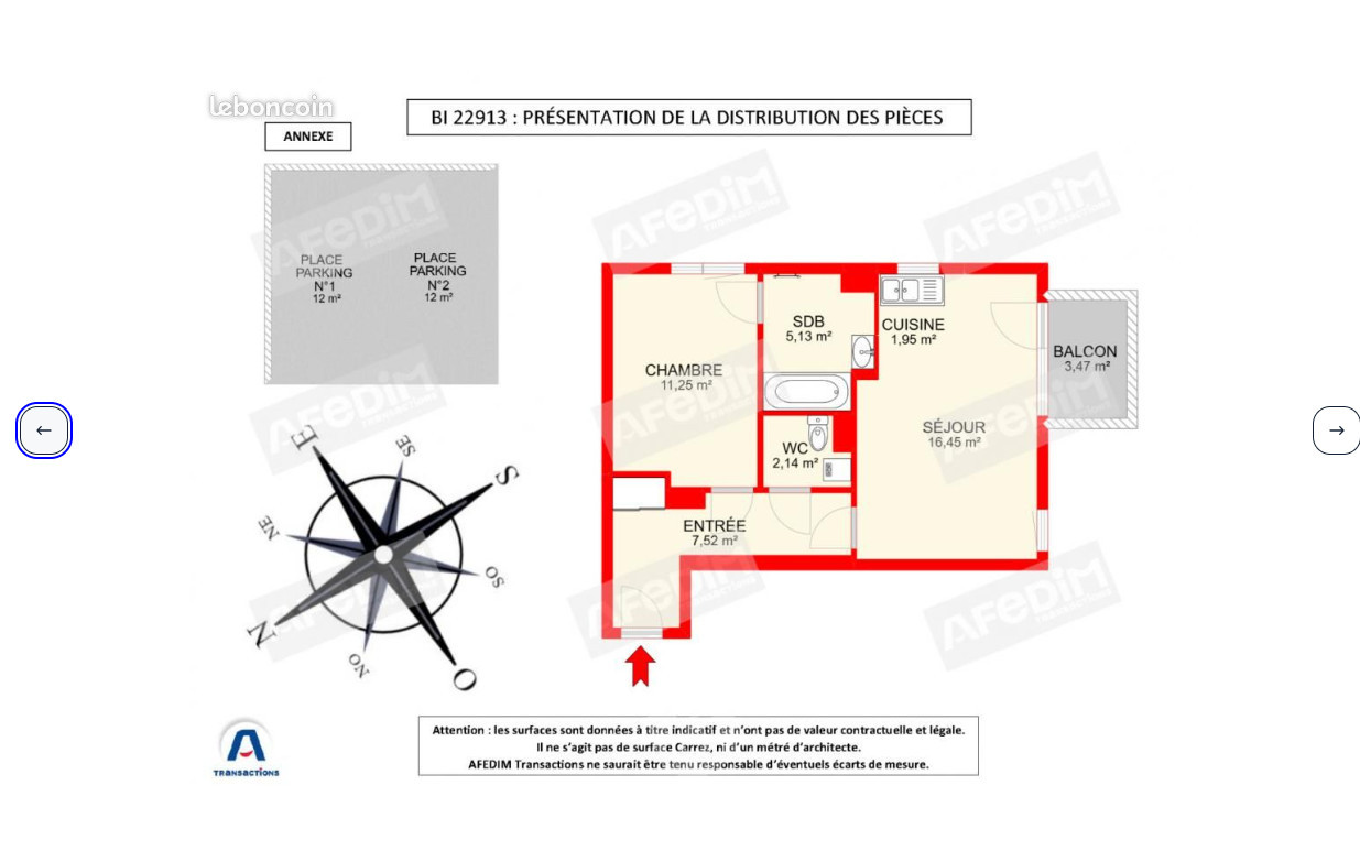 vente appartement LINSELLES