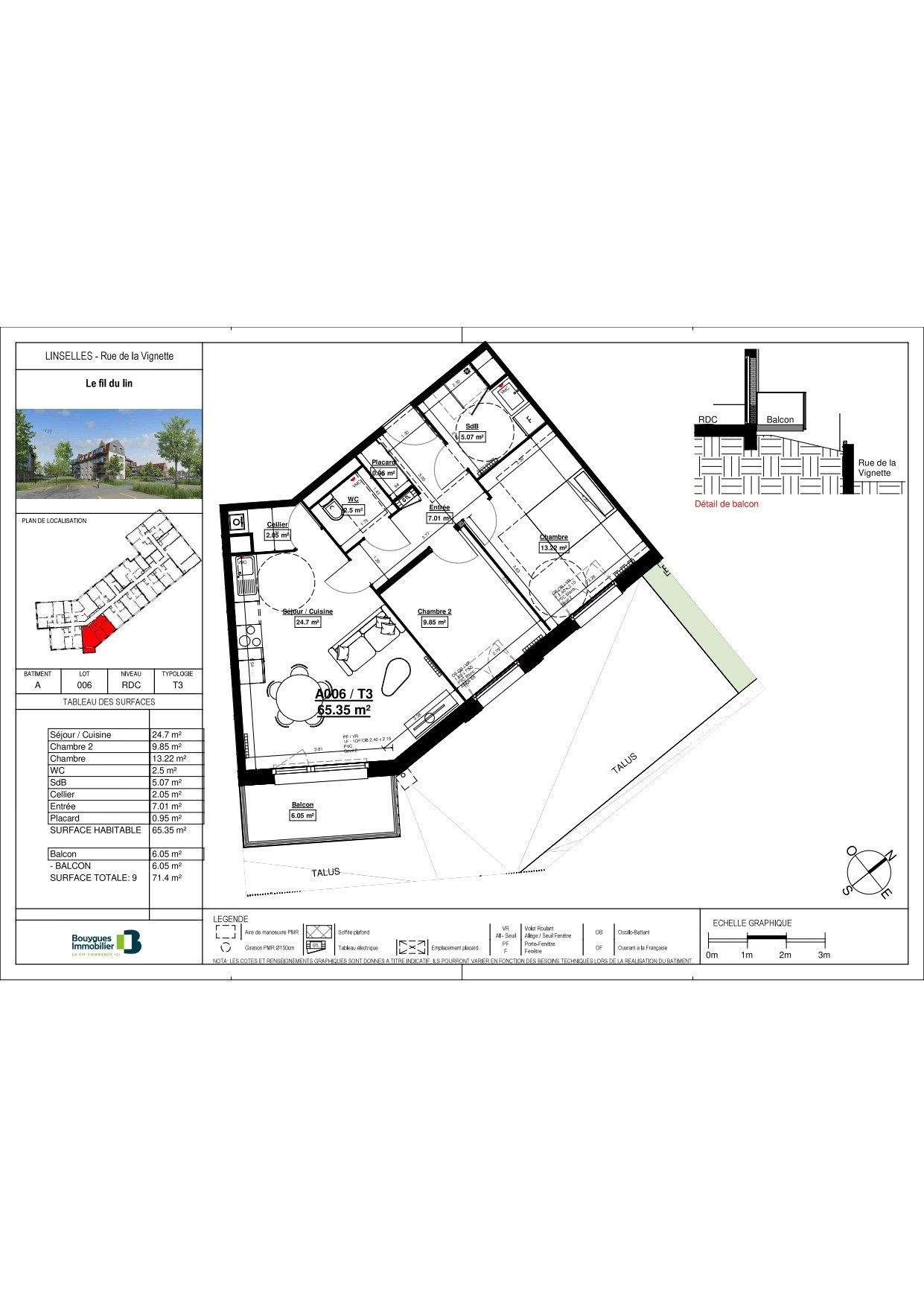 location appartement LINSELLES