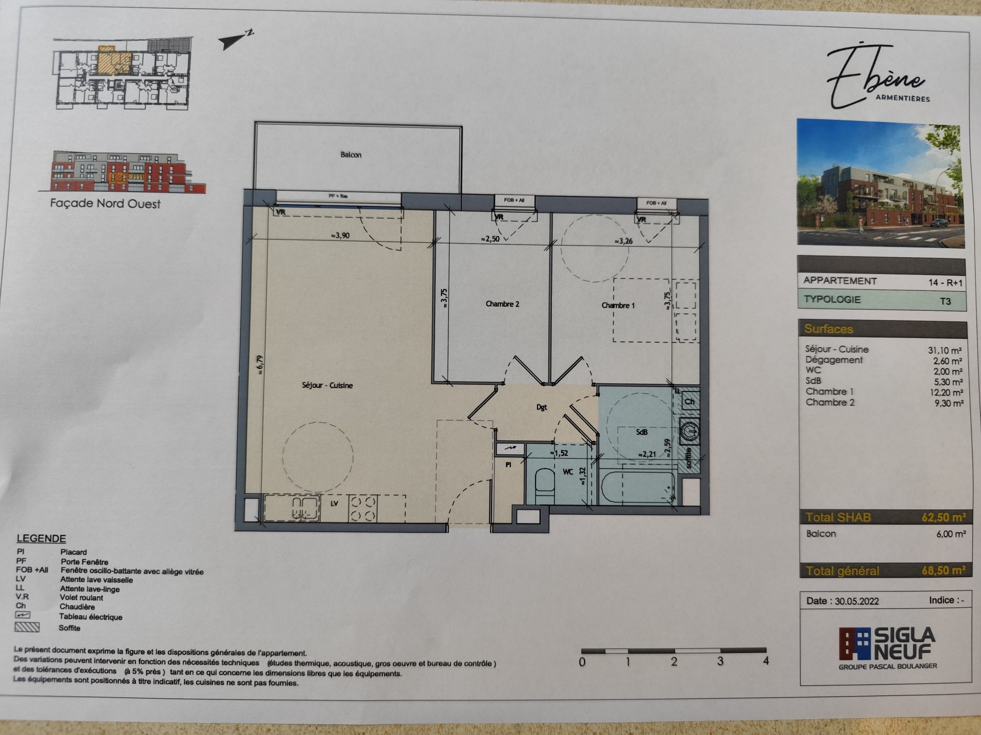 vente appartement ARMENTIERES